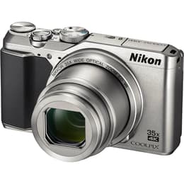 Kompaktikamera Coolpix A900 - Harmaa + Nikon Nikkor 35x Wide Optical Zoom 24-840mm f/3.4-6.9 f/3.4-6.9