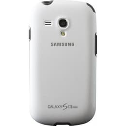 Kuori Galaxy S3 Mini - Muovi - Valkoinen