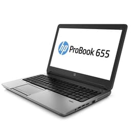 HP ProBook 655 G1 15" A10 2.3 GHz - SSD 512 GB - 8GB QWERTY - Englanti
