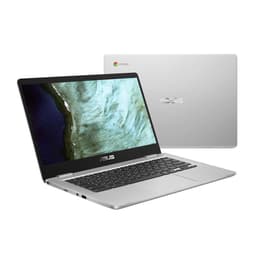Asus ChromeBook C423 Celeron N3350 1.1 GHz 64GB eMMC - 4GB QWERTY - Englanti