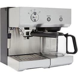 Espresso- kahvinkeitinyhdistelmäl Nespresso-yhteensopiva Krups XP2240 1,1000L - Harmaa/Musta