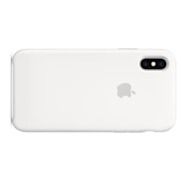 Apple Kuori iPhone X / XS - Silikoni Valkoinen