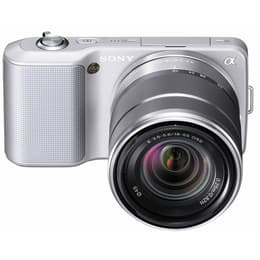Hybridikamera - Sony Alpha NEX-3 Harmaa + Objektiivin Sony E 18-55mm f/3.5-5.6 OSS
