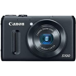 Kompaktikamera PowerShot S100 - Musta + Canon Zoom Lens 5x iS 24-120mm f/2.0-5.9 f/2.0-5.9