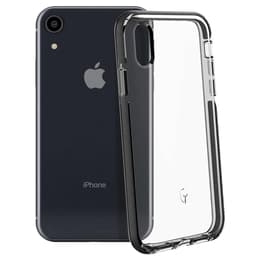 Kuori iPhone XR - TPU - Musta/Läpinäkyvä
