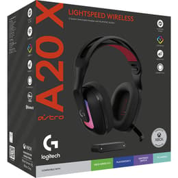 Logitech G Astro A20 X Kuulokkeet gaming wireless mikrofonilla - Musta