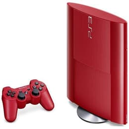 PlayStation 3 Ultra Slim - HDD 500 GB - Punainen