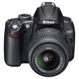 Reflex Nikon D5000 - Musta + Objectiivi Nikon 18-55mm f/3.5-5.6G VR