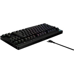 Logitech Näppäimistö QWERTY Taustavalaistu G PRO X TKL GX Red Linear
