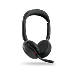 Jabra Evolve2 65 Flex MS Kuulokkeet melunvaimennus wireless mikrofonilla - Musta