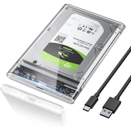 Breizh Refurb M48S Type C Ulkoinen kovalevy - HDD 1 TB USB 3.1 Type C