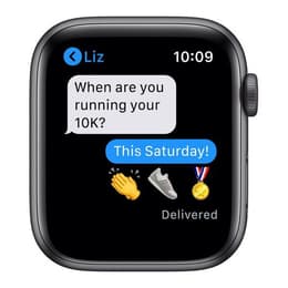 Apple Watch (2019) GPS 40 mm - Alumiini Tähtiharmaa