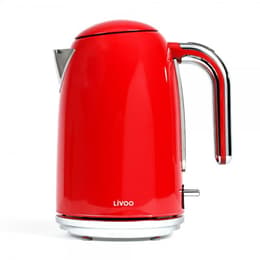 Livoo DOD180R Punainen 1,7000L - Vedenkeitin
