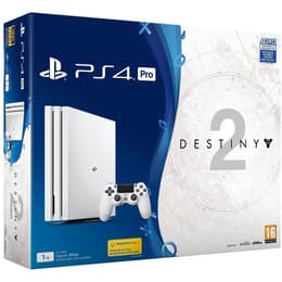 PlayStation 4 Pro 1000GB - Valkoinen + Destiny 2