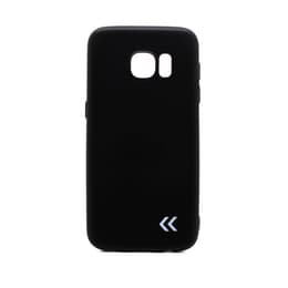 Kuori Galaxy S7 ja suojaava näyttö - Muovi - Musta