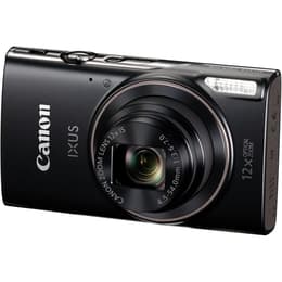Kompakti - Canon IXUS 285 HS - Musta + Canon Zoom Lens 12xIS 4.5-54.0mm f/3.6-7.0