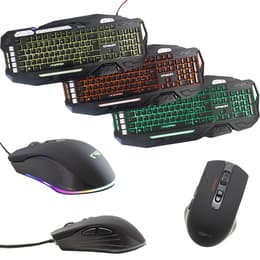 Cortek Näppäimistö QWERTY Italia Taustavalaistu XWeapon + GP7 Kit Mouse and Keyboard