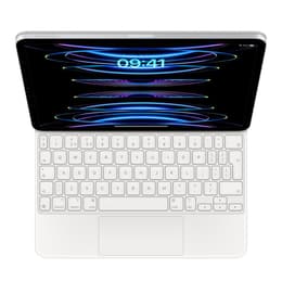 iPad Magic Keyboard 10.9"/11" (2021) - Valkoinen - QWERTZ - Sveitsi