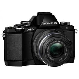 Hybridikamera OM-D E-M10 - Musta + Olympus M.Zuiko Digital ED 12-50mm f/3.5-6.3 EZ f/3.5-6.3