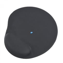 Simpletek Mouse pad with soft wrist support - Black - Ergonomic, Soft touch, Comfortable Hiiri