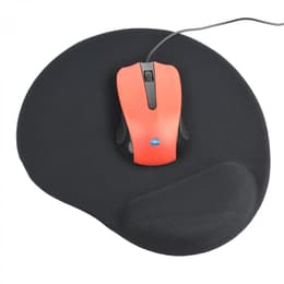 Simpletek Mouse pad with soft wrist support - Black - Ergonomic, Soft touch, Comfortable Hiiri