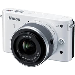 Hybridikamera 1 J2 - Valkoinen + Nikon 1 Nikkor VR 30-110mm f/3.8-5.6 f/3.8-5.6