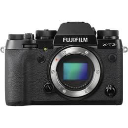 Hybridikamera - Fujifilm X-T2 Vain keholle Musta