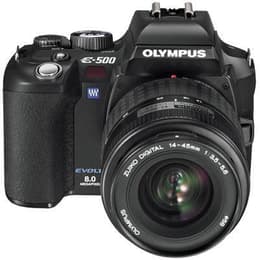 Yksisilmäinen peiliheijastuskamera E-500 - Musta + Olympus Zuiko Digital 14-45mm f/3.5-5.6 f/3.5-5.6