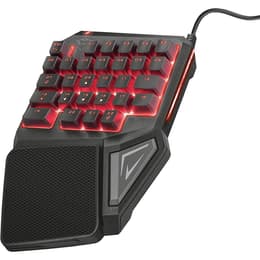 Trust Näppäimistö QWERTY Espanja Taustavalaistu GXT 888 Аssa