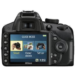 Yksisilmäinen peiliheijastuskamera D3200 - Musta + Nikon Nikon AF-S DX Nikkor 18-105 mm f/3.5-5.6G ED VR f/3.5-5.6