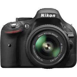 Reflex Nikon D5200 - Musta + Objektiivi Nikon 18-55mm f/3.5-5.6 AF-S DX VR