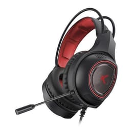 Ksix Drakkar Kuulokkeet gaming johdollinen mikrofonilla - Musta/Punainen