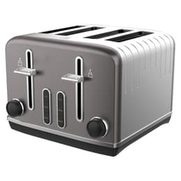 Leivänpaahdin Tesco Deco 4 Slice Toaster DEC4TTGR21 paikkaa - Harmaa
