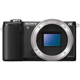 Hybridikamera Sony Alpha a5000 vain vartalo - Musta