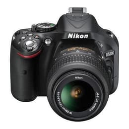 Refleksi D5200 - Musta + Nikon AF-X DX Nikkor 18-55mm f/3.5-5.6GVR f/3.5-5.6
