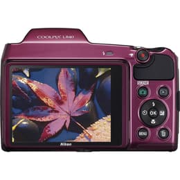 muu Coolpix L840 - Violetti + Nikon Nikkor Optical Zoom ED VR 4.0-152 mm f/3.0-6.5 f/3.0-6.5