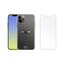 Back Market Kuori iPhone 11 Pro ja suojaava näyttö - GRS 4.0 Kierrätysmuovi - Läpinäkyvä