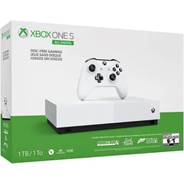 Xbox One S 500GB - Valkoinen - Rajoitettu erä All-Digital