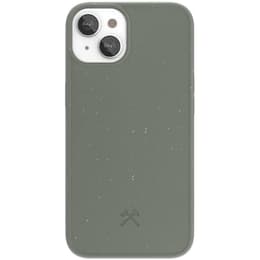 Kuori iPhone 13 - Luonnollinen materiaali - Vihreä