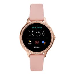 Kellot Cardio GPS Fossil Gen 5E FTW6066 - Vaaleanpunainen (pinkki)