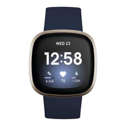 Kellot Cardio GPS Fitbit Versa 3 - Sininen