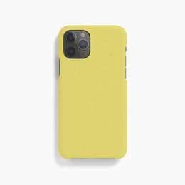 Kuori iPhone 11 Pro - Luonnollinen materiaali - Keltainen