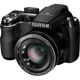 Puolijärjestelmäkamera FinePix S3200 - Musta + Fujifilm Fujifilm Super EBC Fujinon Lens 24x Zoom 24-576 mm f/3.1-5.9 f/3.1-5.9
