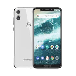 Motorola One (P30 Play) 64GB - Valkoinen - Lukitsematon