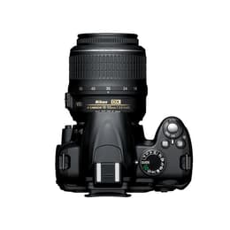 Yksisilmäinen peiliheijastuskamera D3000 - Musta + Nikon Nikon AF-S DX 18-55 mm f/3.5-5.6 G VR f/3.5-5.6 GVR
