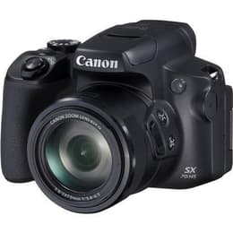 Puolijärjestelmäkamera PowerShot SX70 HS - Musta + Canon Canon Zoom Lens 65x IS 21-1365 mm f/3.4-6.5 f/3.4-6.5