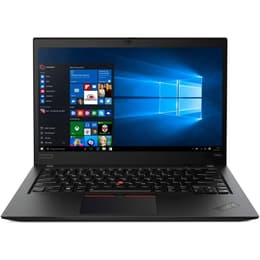 Lenovo ThinkPad T495S 14" Ryzen 5 PRO 2.1 GHz - SSD 256 Gt - 8GB QWERTY - Hollanti