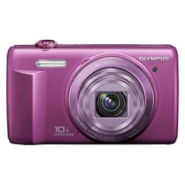 Kompaktikamera - Olympus VR-340 Violetti + Objektiivin Olympus Wide Optical zoom 10X 4.2-42mm f/3-5.7