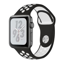 Apple Watch (Series 4) 2018 GPS 40 mm - Alumiini Tähtiharmaa - Sport Nike Musta/Wit