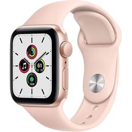 Apple Watch (Series SE) 2020 GPS + Cellular 40 mm - Alumiini Kulta - Sport band Pinkki hiekka